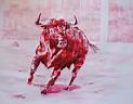 05-Toro en la plaza-50x70.JPG